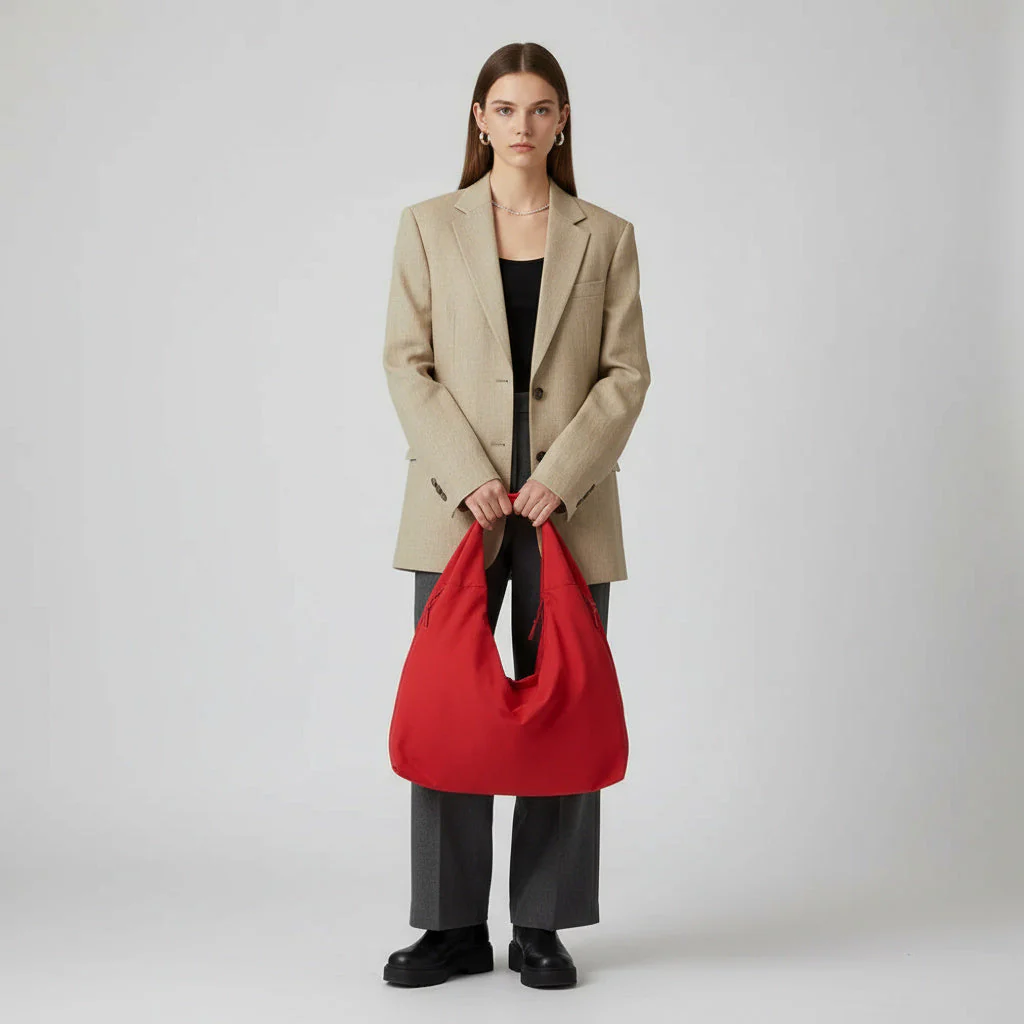 VOYA | Hobo-Tasche – Stylische & Geräumige Alltagstasche aus Nylon - Image 3