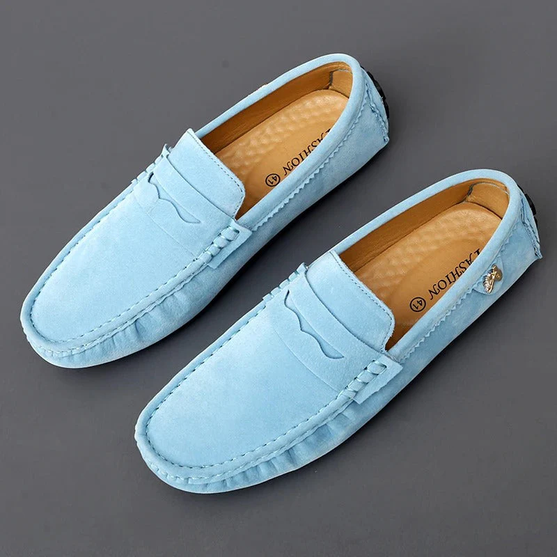 Walter - Rutschfeste Wildleder-Halbschuhe - Image 3