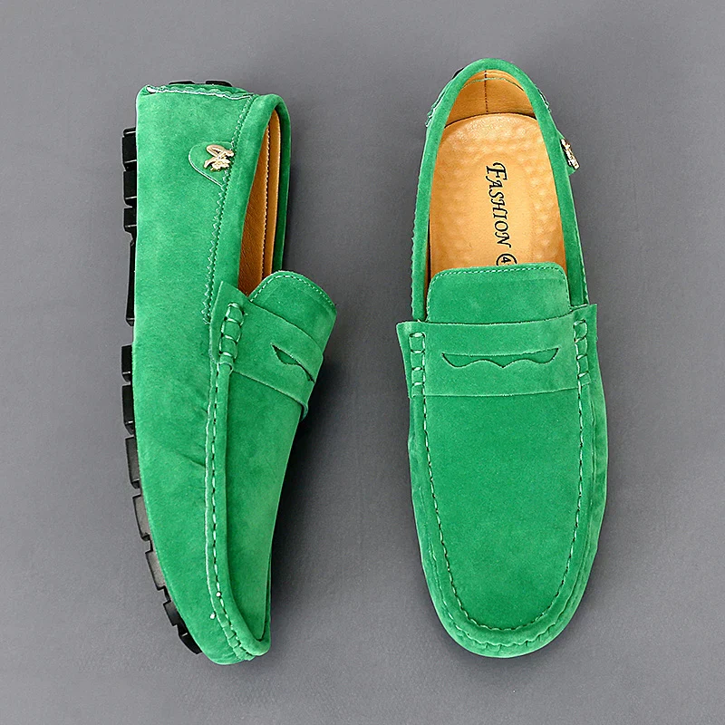 Walter - Rutschfeste Wildleder-Halbschuhe - Image 5