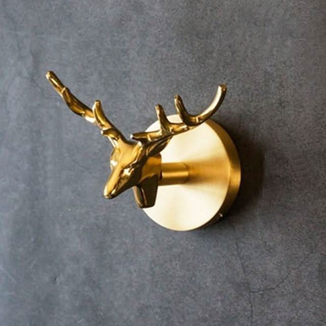 Wandhakenleiste aus Messing mit Tiermotiven und goldenen Akzenten - Image 8