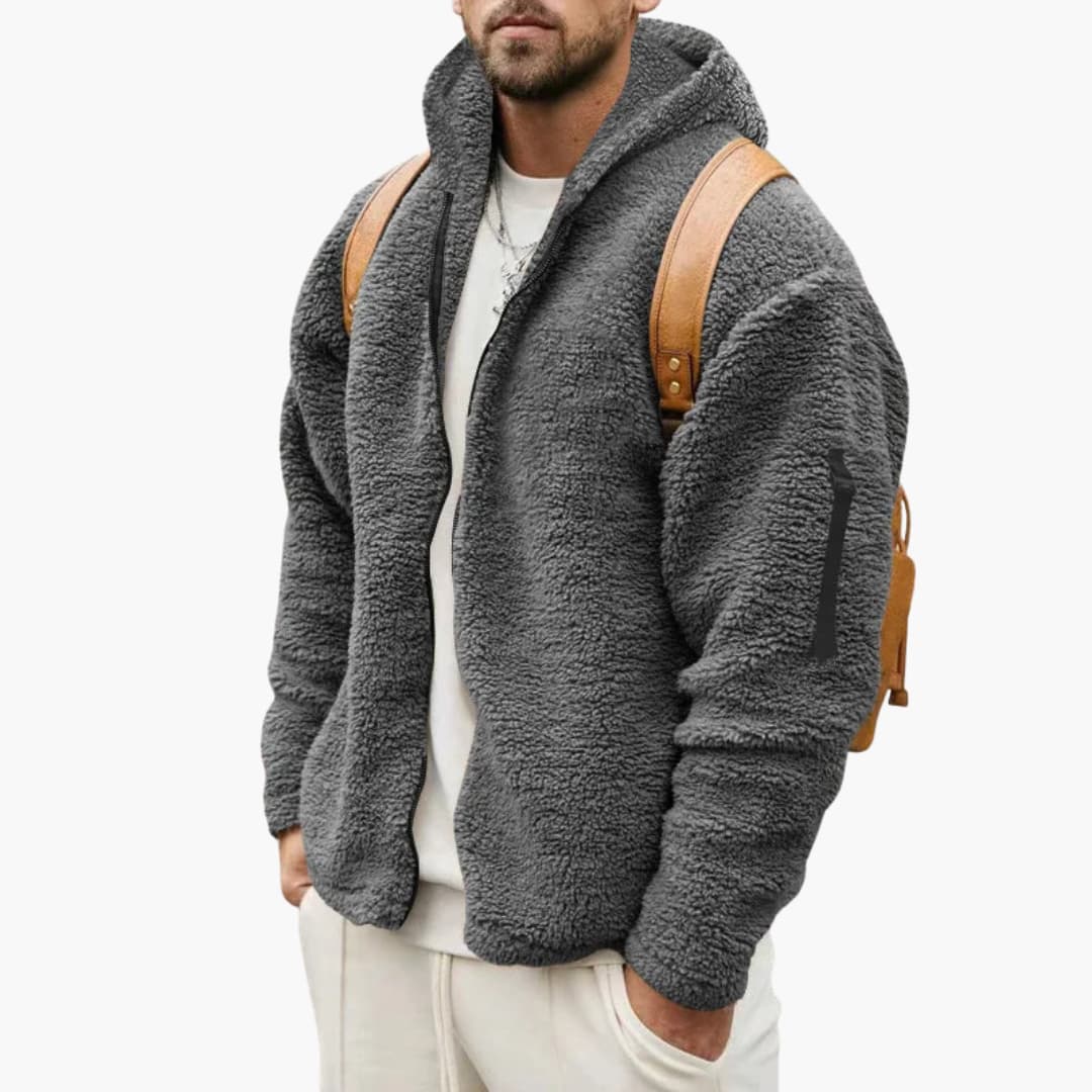 Warm Hoodie Jacke für Herren - Image 4