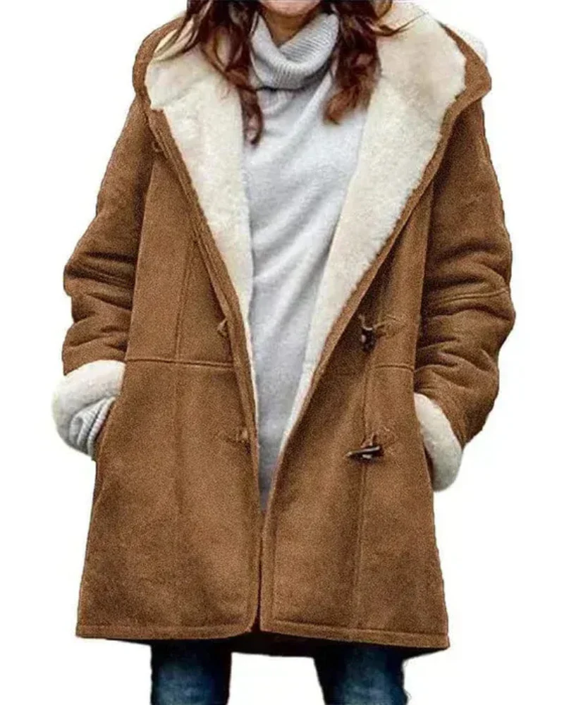 Warme Kapuzenjacke für Damen | Winter - Image 6