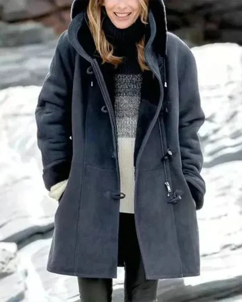 Warme Kapuzenjacke für Damen | Winter - Image 7