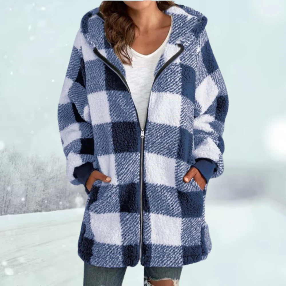 Warme Kapuzenjacke für Frauen - Willow - Image 2
