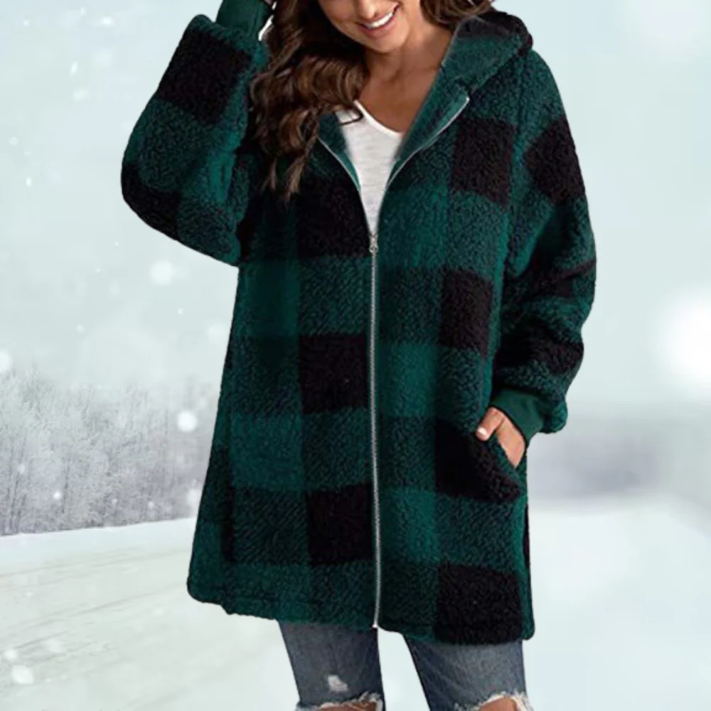 Warme Kapuzenjacke für Frauen - Willow - Image 6