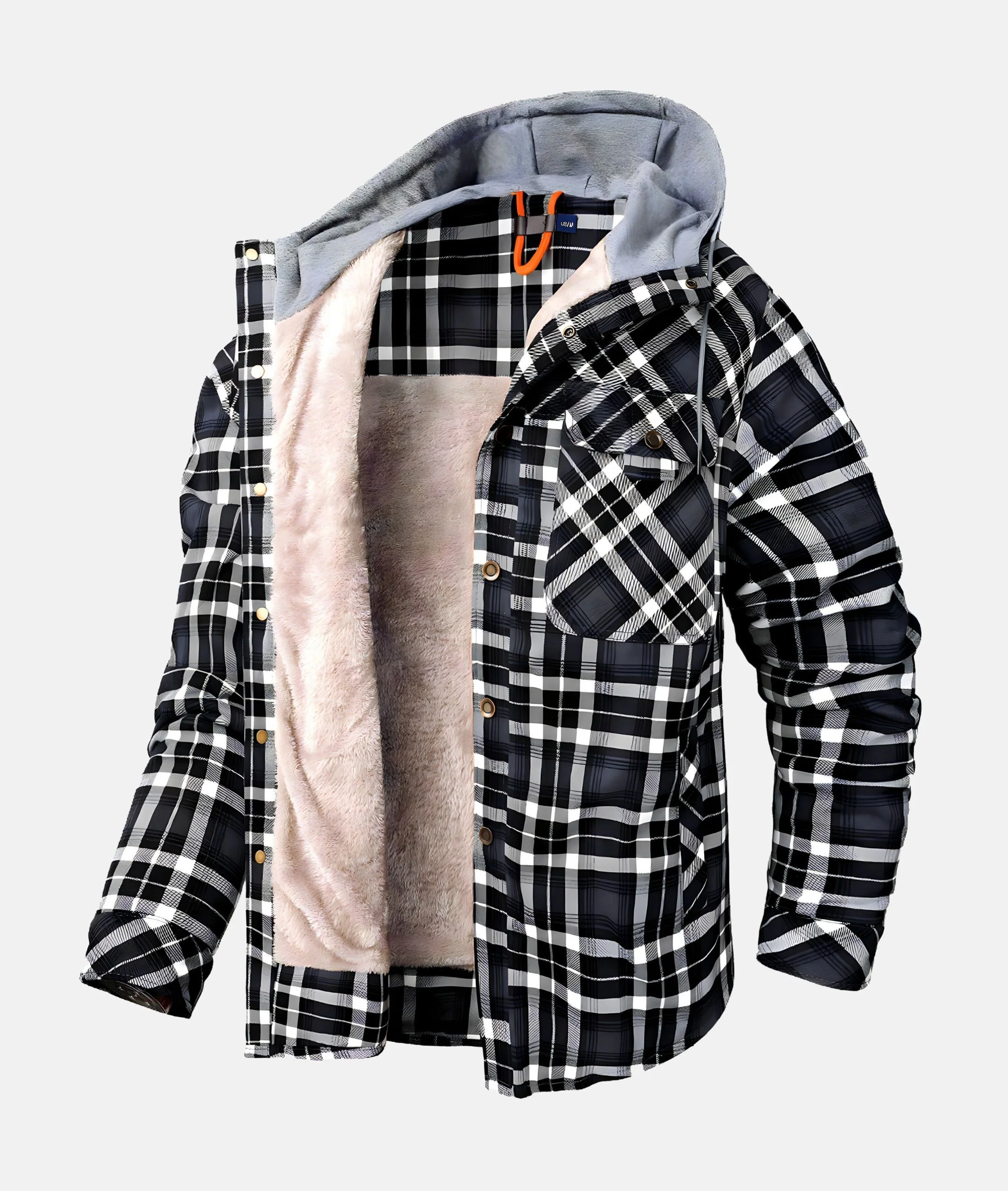 Warme karierte Jacke für Männer - Philipp - Image 3