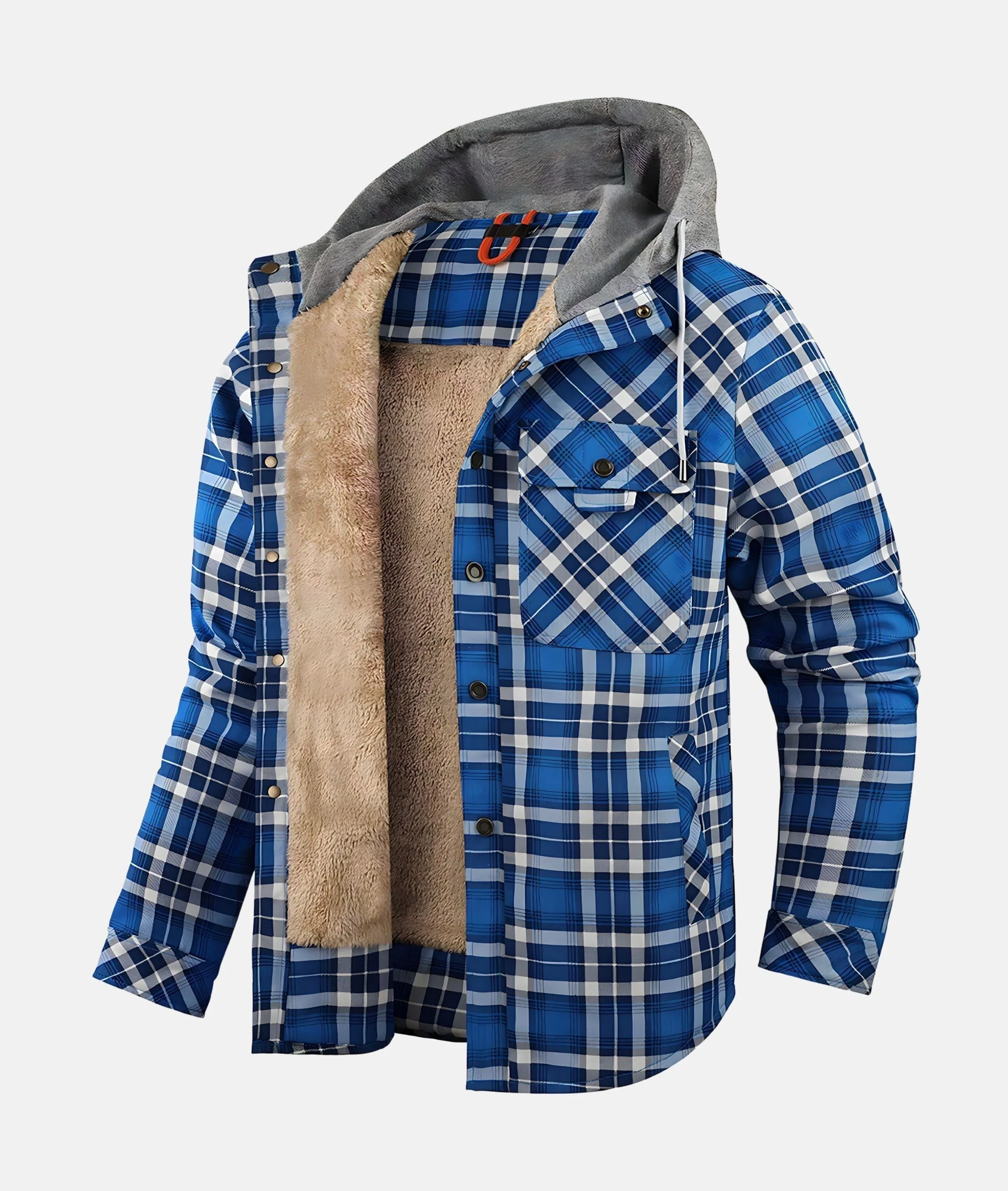 Warme karierte Jacke für Männer - Philipp - Image 4