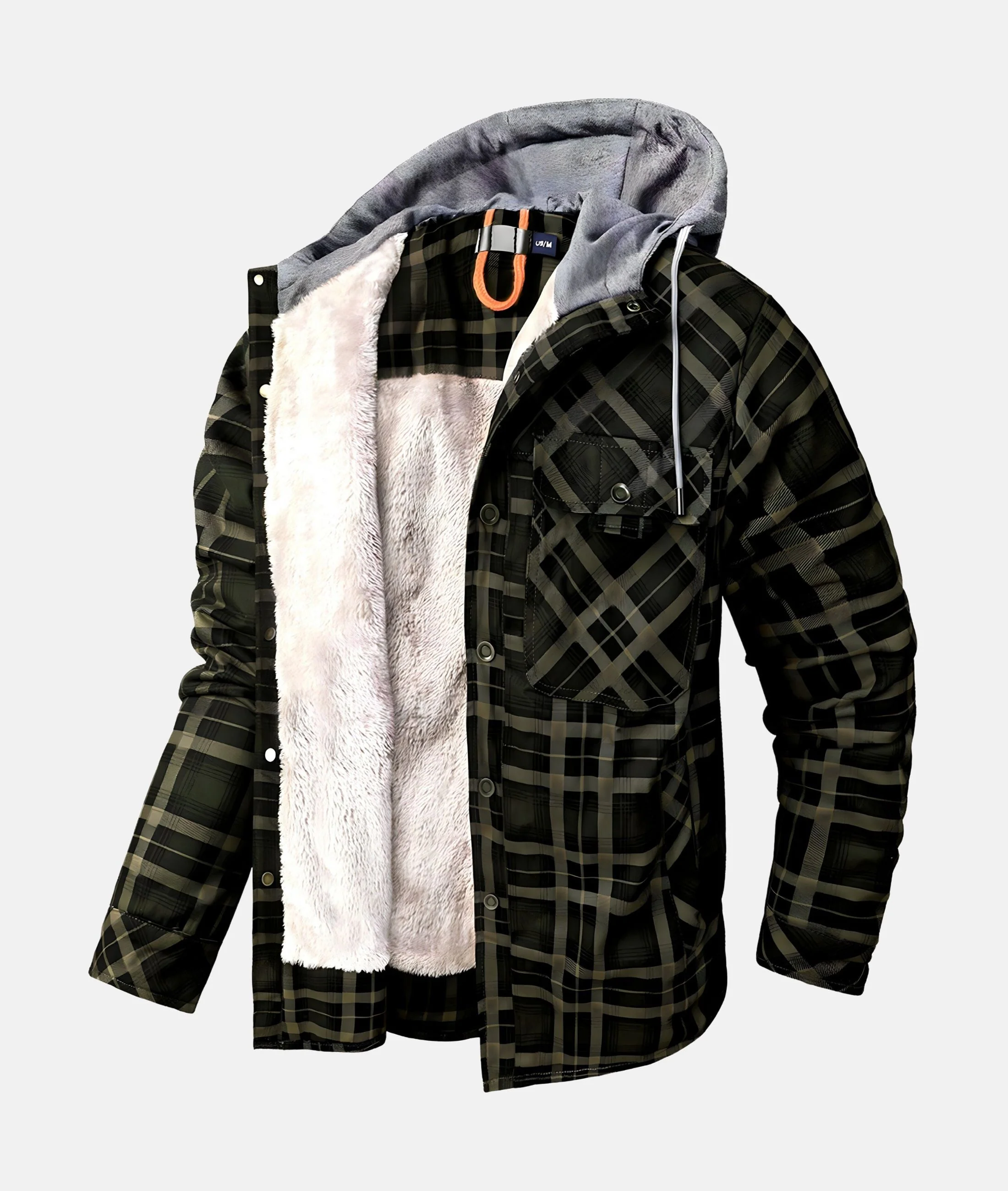 Warme karierte Jacke für Männer - Philipp - Image 5