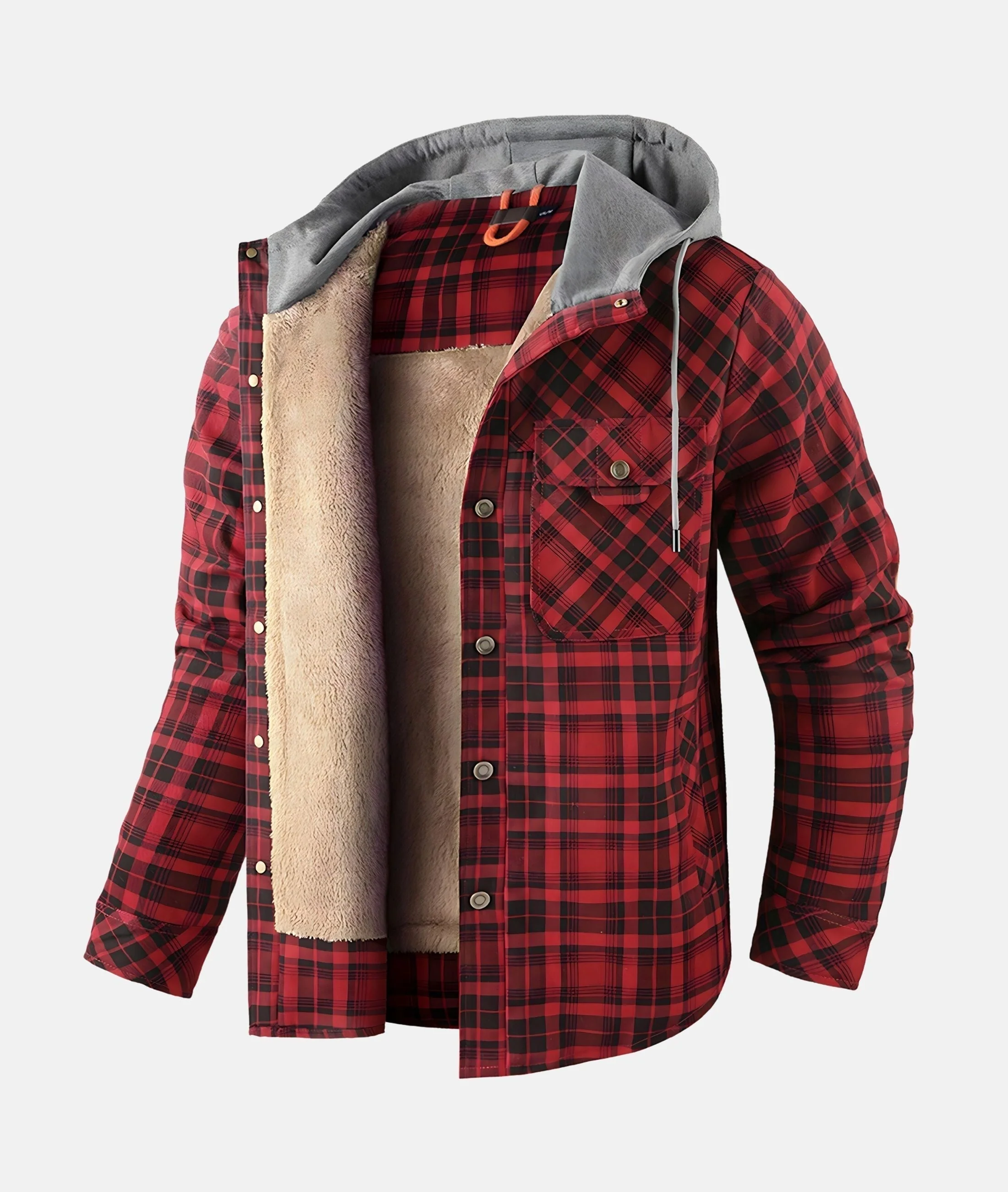 Warme karierte Jacke für Männer - Philipp - Image 6