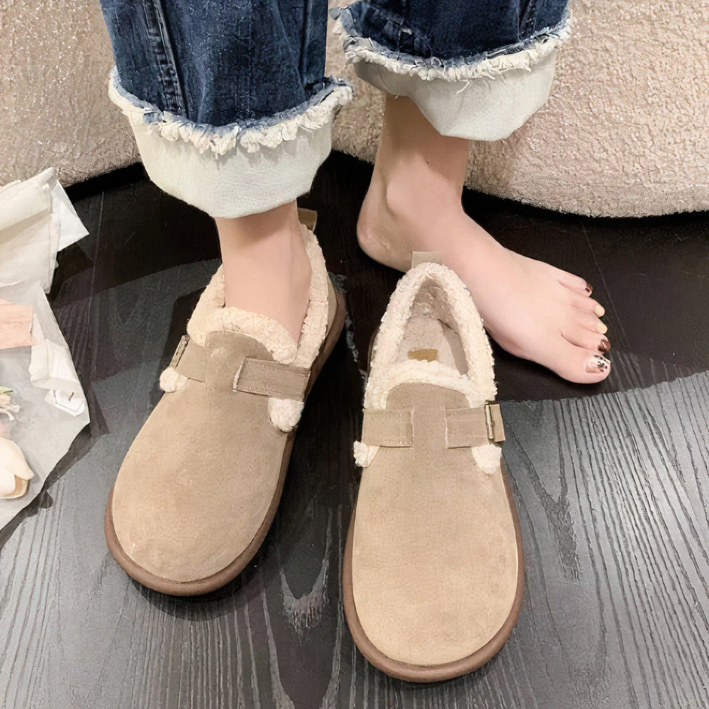 Warme Plüschsandalen für Frauen für den Winter - Arina - Image 2