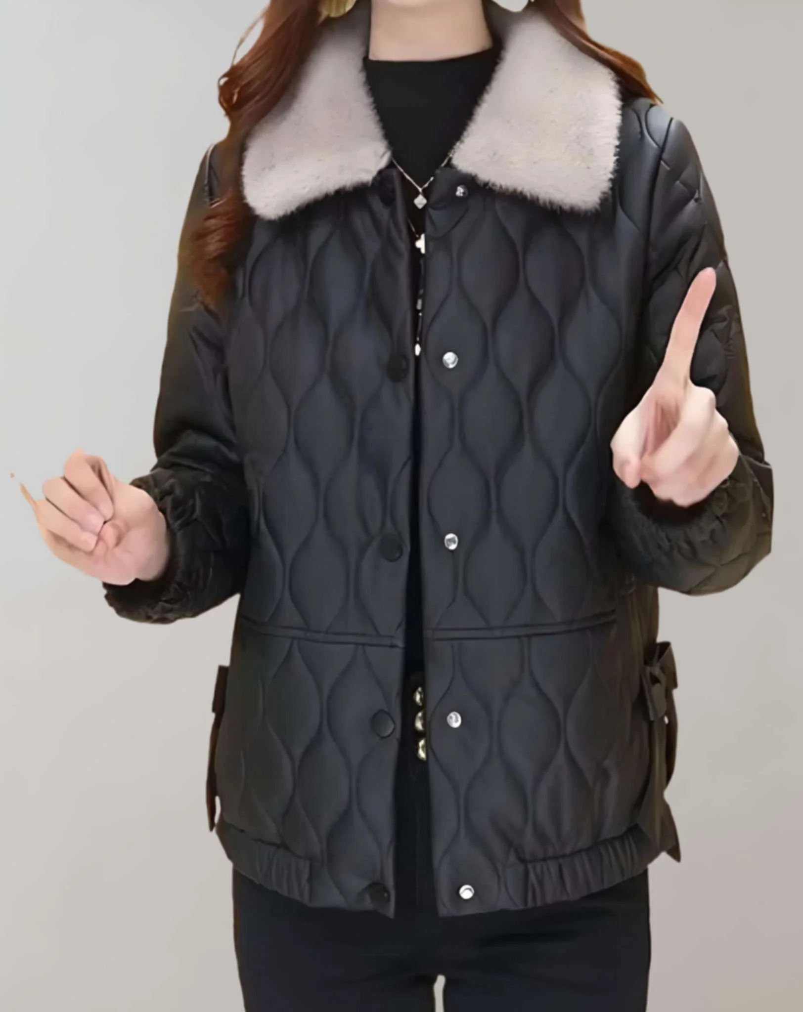 Warme Steppjacke für Frauen - Halle - Image 3