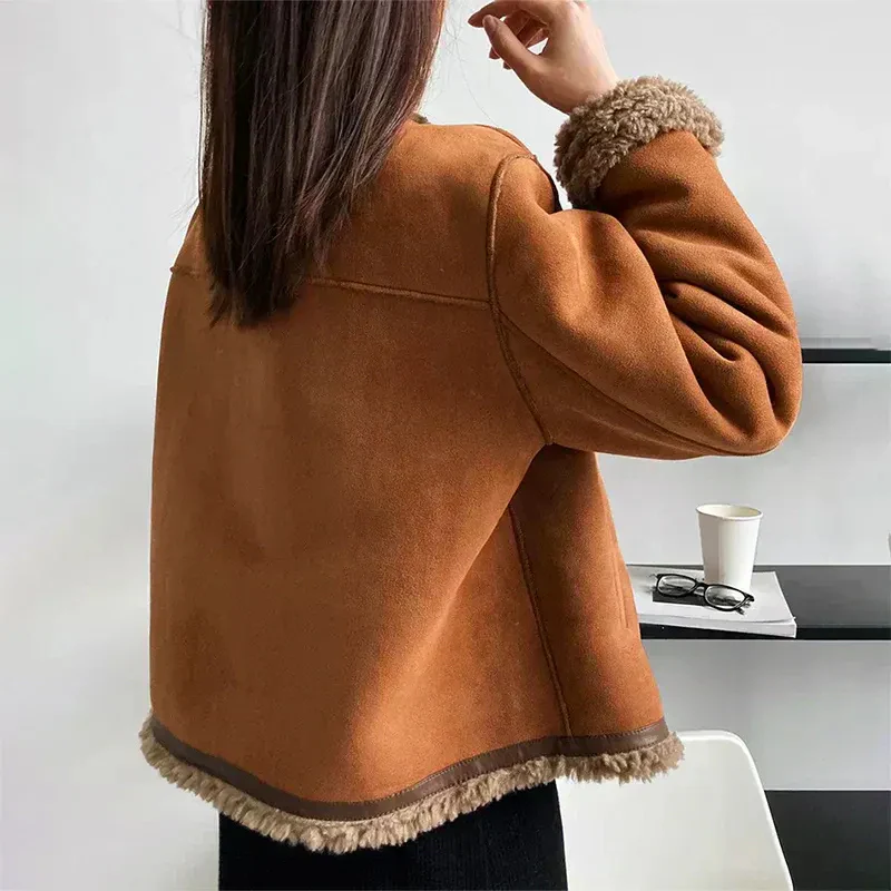 Warme Vintage-Jacke für Damen | Winter - Image 2