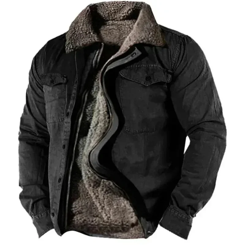 Warme Vintage-Jacke für Herren | Winter - Image 4