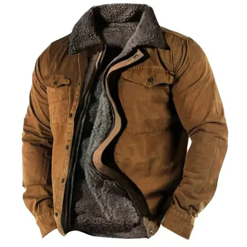 Warme Vintage-Jacke für Herren | Winter - Image 5