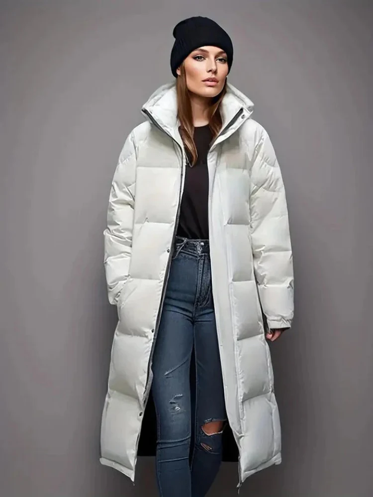 Warme Winter-Pufferjacke für Damen | Lange - Image 2
