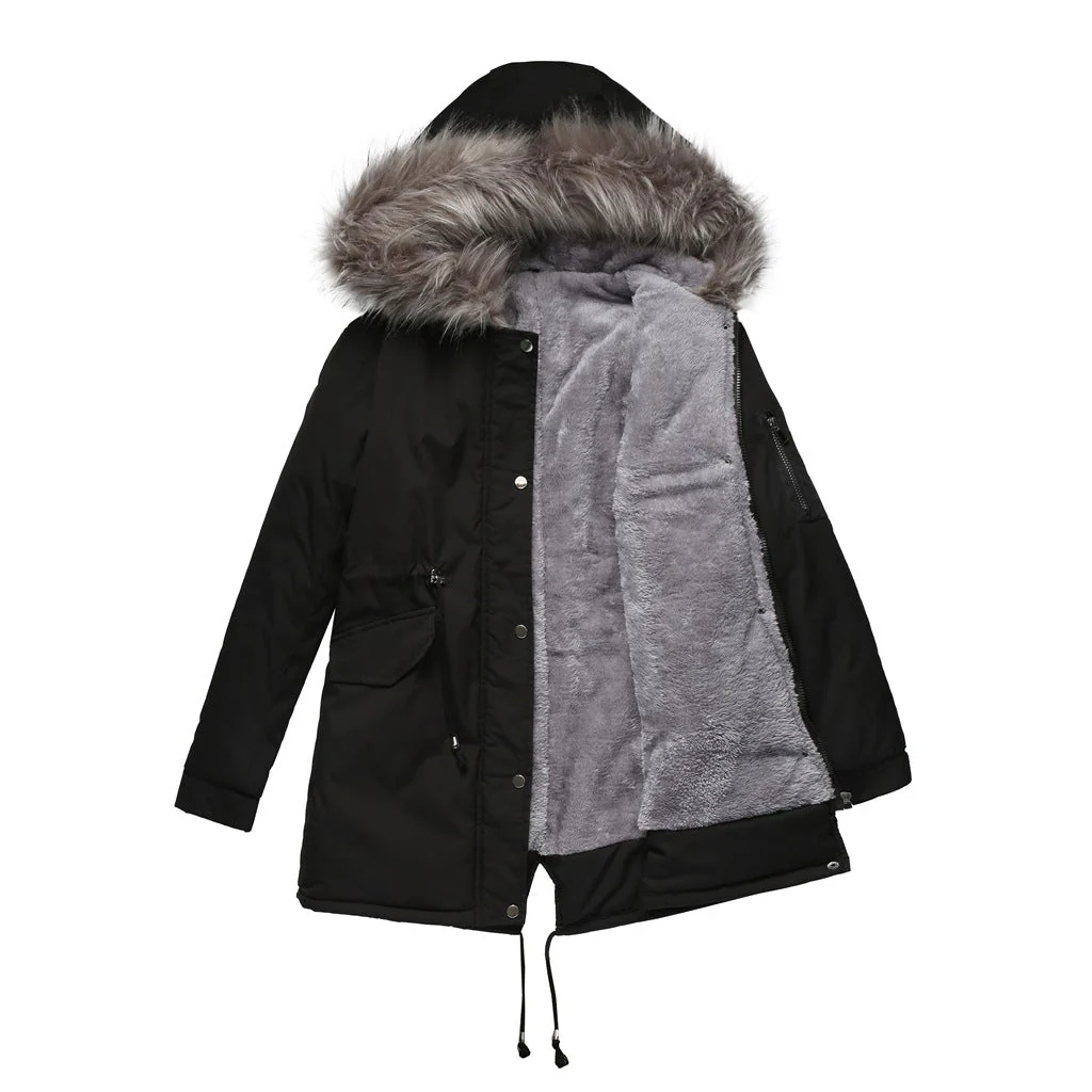 Warmer Damenparka mit Kapuze - Image 6