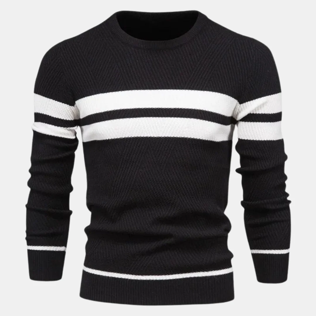 Warmer, modischer Herrenstrickpullover - Marius - Image 2