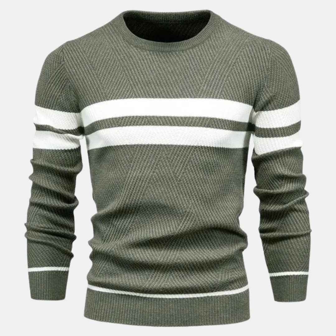 Warmer, modischer Herrenstrickpullover - Marius - Image 3