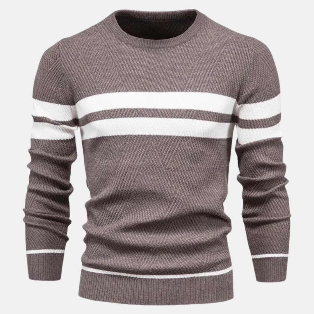 Warmer, modischer Herrenstrickpullover - Marius - Image 4