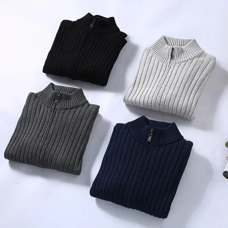 Warmer Strickcardigan für Herren | reißverschluss - Image 5