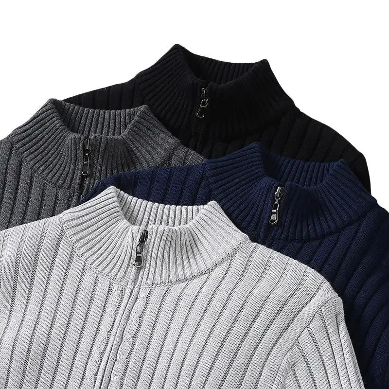 Warmer Strickcardigan für Herren | reißverschluss - Image 6