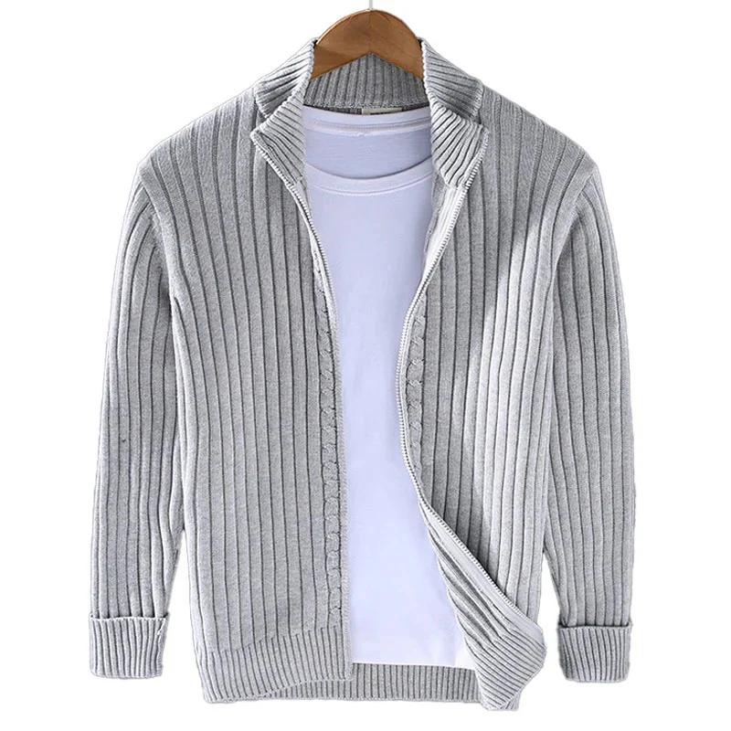 Warmer Strickcardigan für Herren | reißverschluss - Image 7