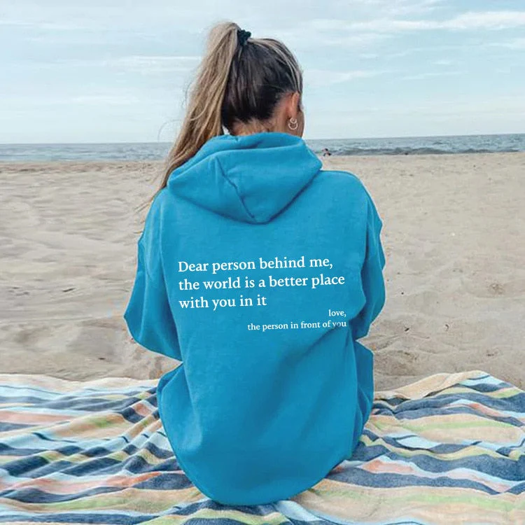 Warmer Unisex-Kapuzenpullover mit Aufdruck | Langarm - Image 8