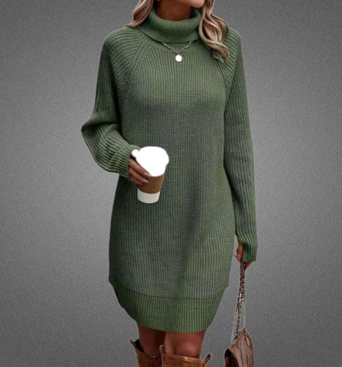 Warmes Pulloverkleid für Frauen - Natalina - Image 2