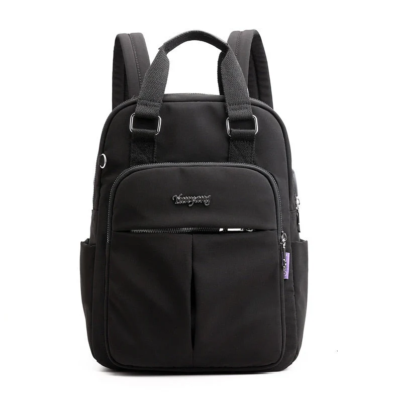 Wasserabweisender Laptop-Rucksack mit USB-Anschluss – multifunktional und geräumig für Damen und Herren - Image 6