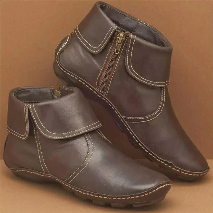 Wasserdichte Damenstiefel aus weichem Leder - Heidrun - Image 3