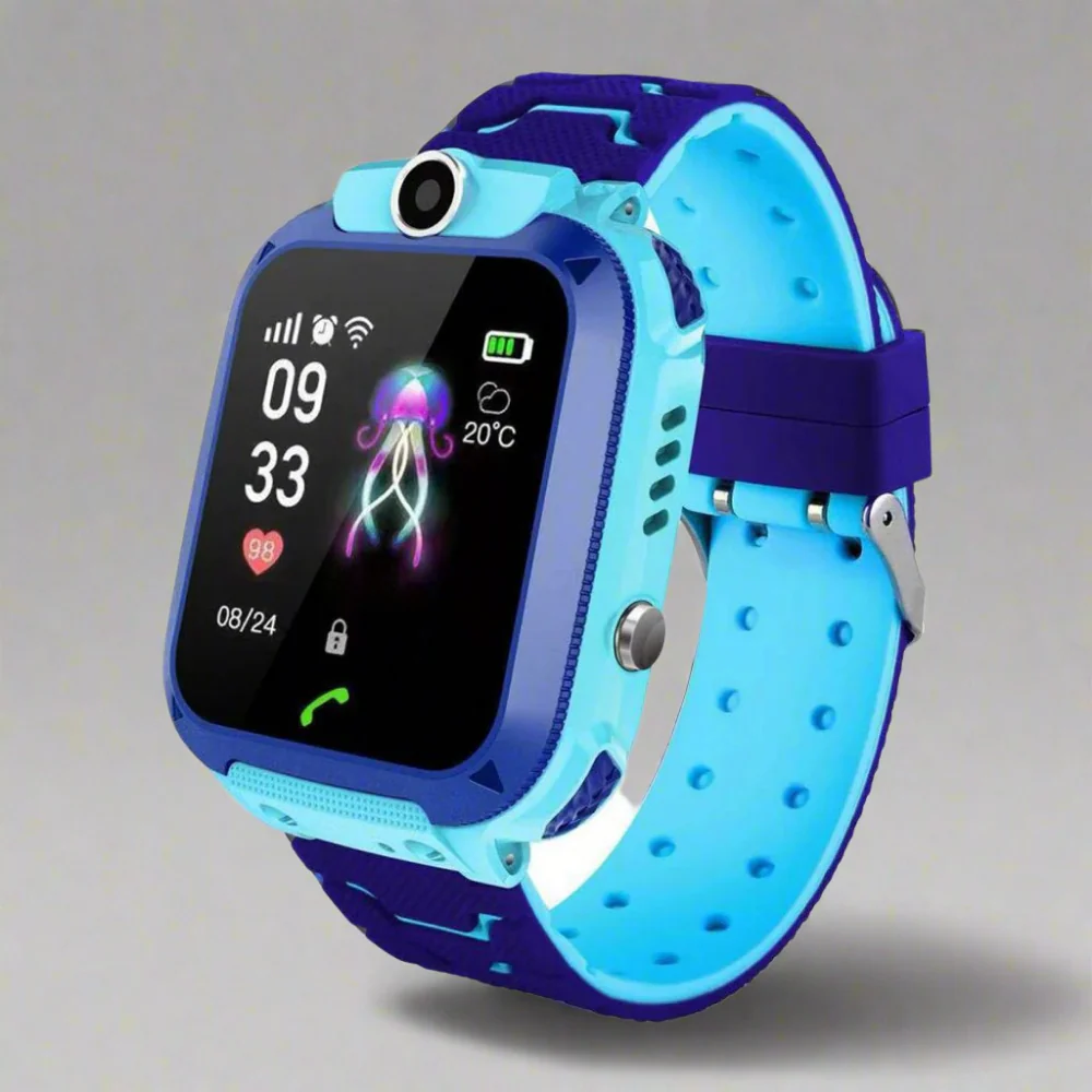 Wasserdichte GPS-Smartwatch für Kinder – SOS-Funktion und Sicherheitstracker für die Sicherheit der Eltern - Image 2