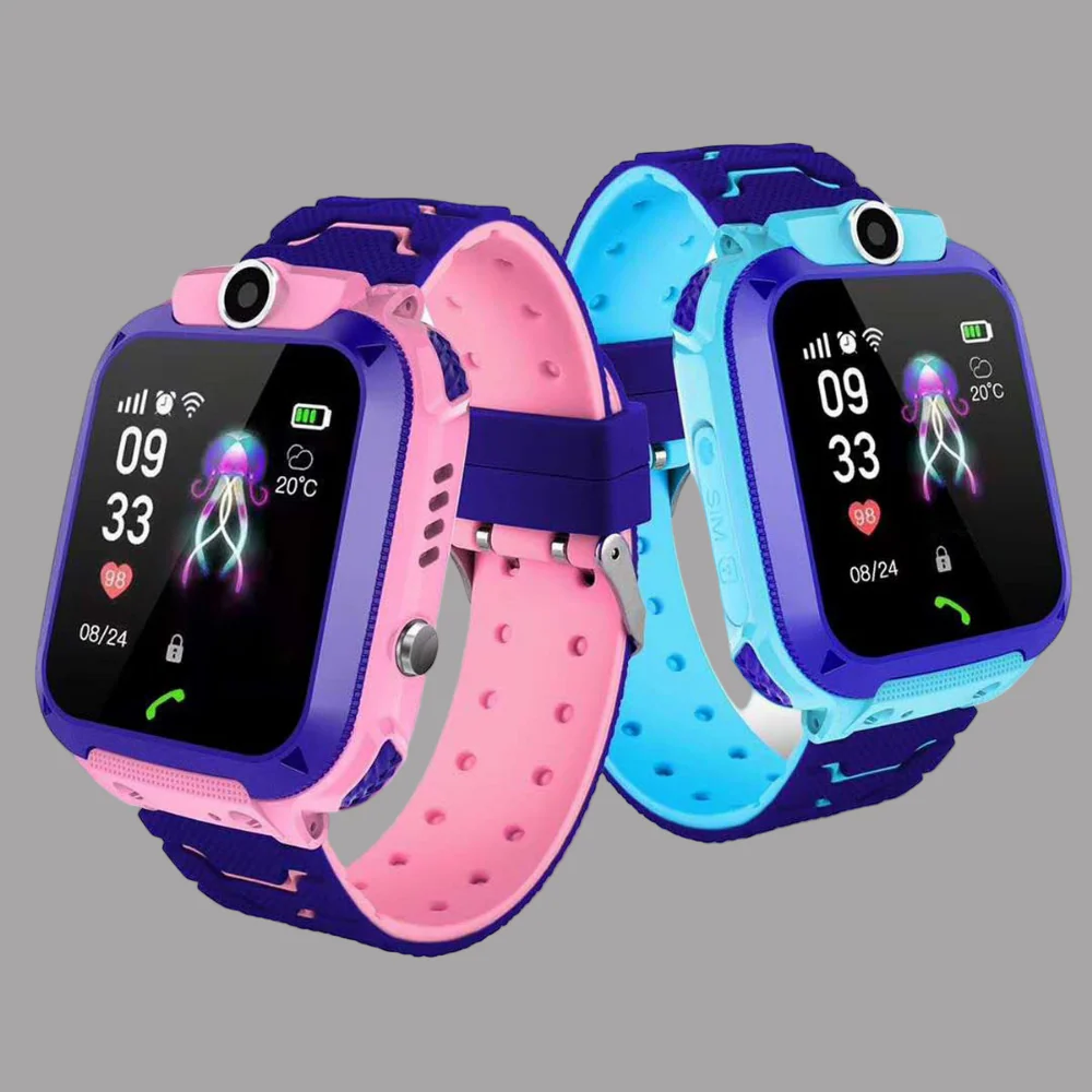 Wasserdichte GPS-Smartwatch für Kinder – SOS-Funktion und Sicherheitstracker für die Sicherheit der Eltern - Image 4
