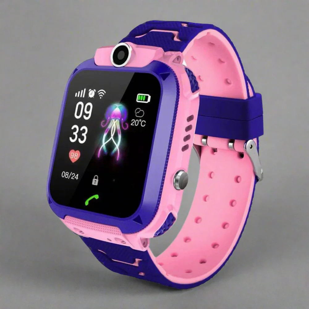 Wasserdichte GPS-Smartwatch für Kinder – SOS-Funktion und Sicherheitstracker für die Sicherheit der Eltern - Image 6