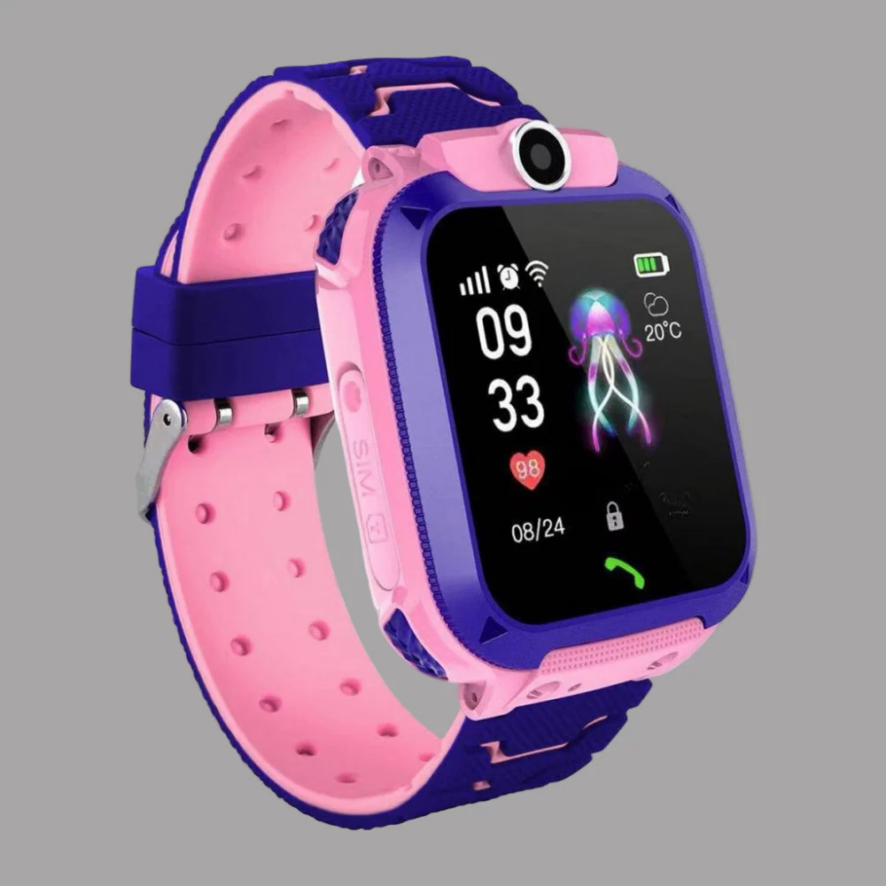 Wasserdichte GPS-Smartwatch für Kinder – SOS-Funktion und Sicherheitstracker für die Sicherheit der Eltern - Image 7