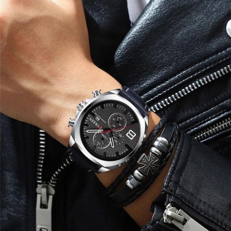 Wasserdichte Militär-Chronographen-Sportuhr - Image 2
