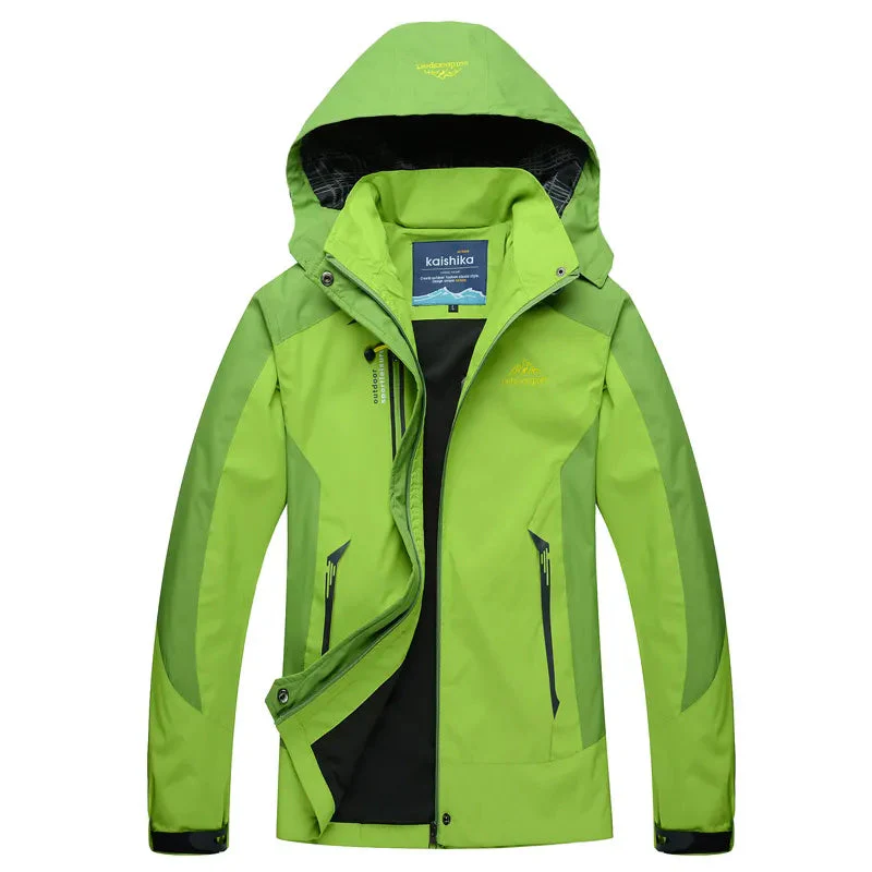 Wasserdichte Regenjacke für Damen | Mit Kapuze