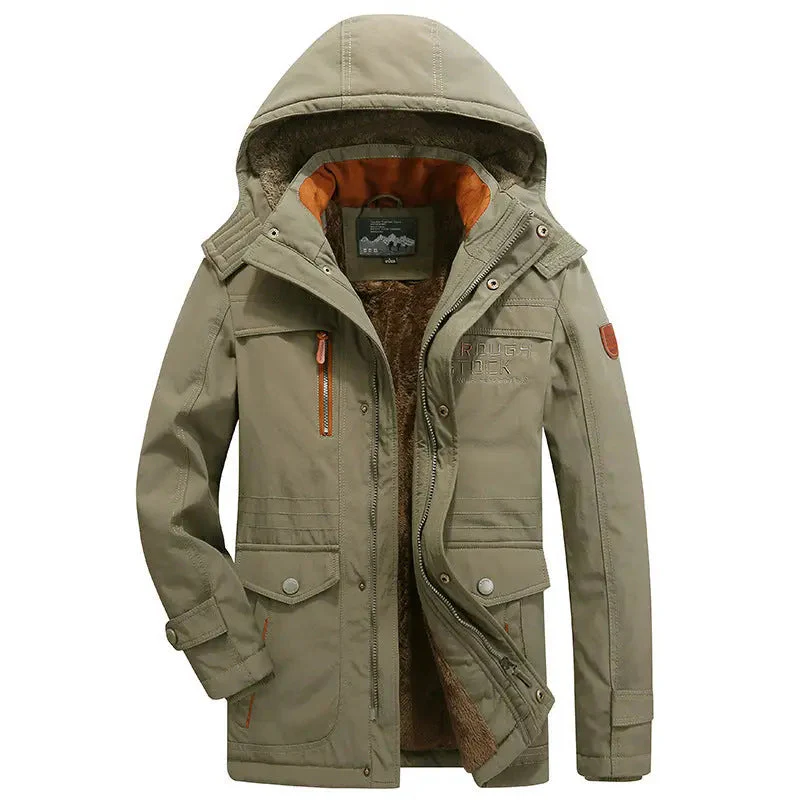Wasserdichter Parka Wintermantel Kapuzenjacke - Image 4