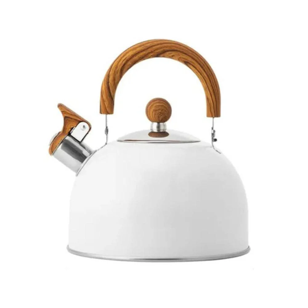 Wasserkocher aus Edelstahl für den Herd – mit Pfeiffunktion und ergonomischem Griff - Image 6