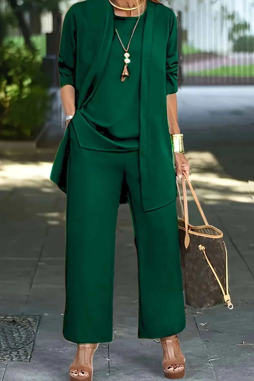 Wanda | Damen Elegantes 3-Teiliges Kleiderset – Koordiniertes Kleid Set Formal 2026 - Image 10