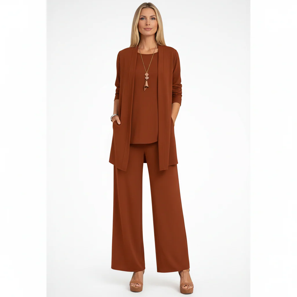 Wanda | Damen Elegantes 3-Teiliges Kleiderset – Koordiniertes Kleid Set Formal 2026 - Image 15