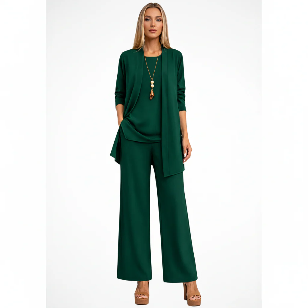 Wanda | Damen Elegantes 3-Teiliges Kleiderset – Koordiniertes Kleid Set Formal 2026 - Image 18