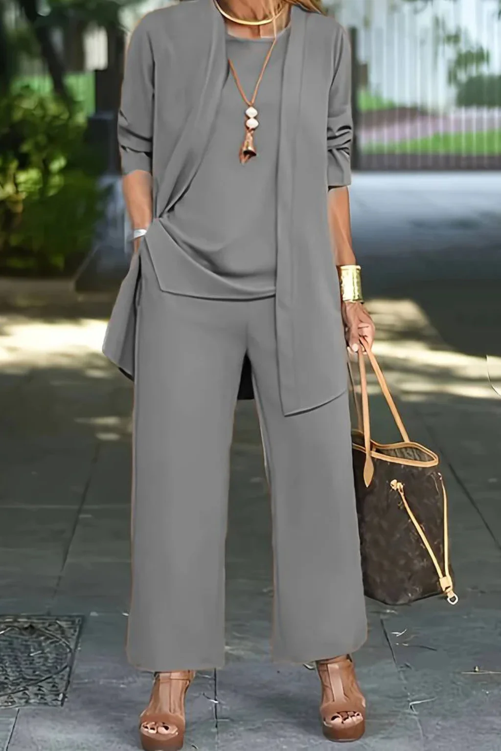 Wanda | Damen Elegantes 3-Teiliges Kleiderset – Koordiniertes Kleid Set Formal 2026 - Image 8
