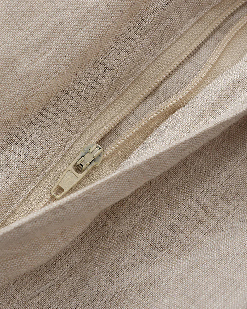 Waylon | Lightweight Herren Sommer Leinen-Shorts mit Kordelzug - Image 7