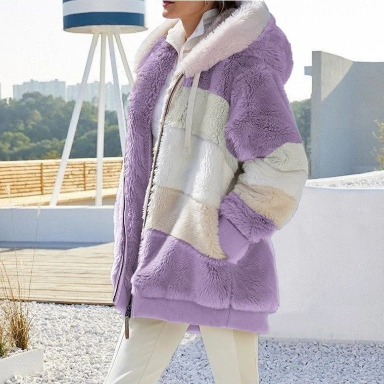 Weiche Jacke mit Kapuze für Damen - Image 10