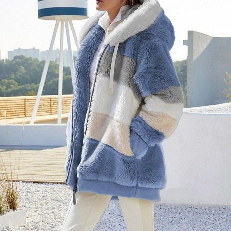 Weiche Jacke mit Kapuze für Damen - Image 6