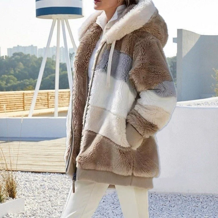 Weiche Jacke mit Kapuze für Damen - Image 7