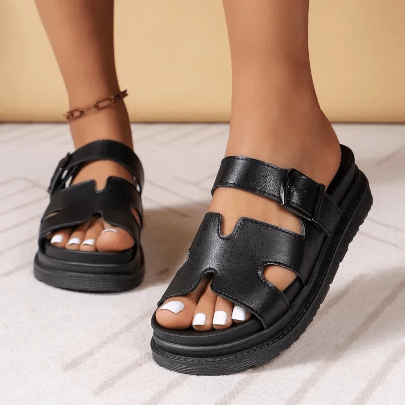 Weiche, schlichte Sandalen für Frauen - Image 4