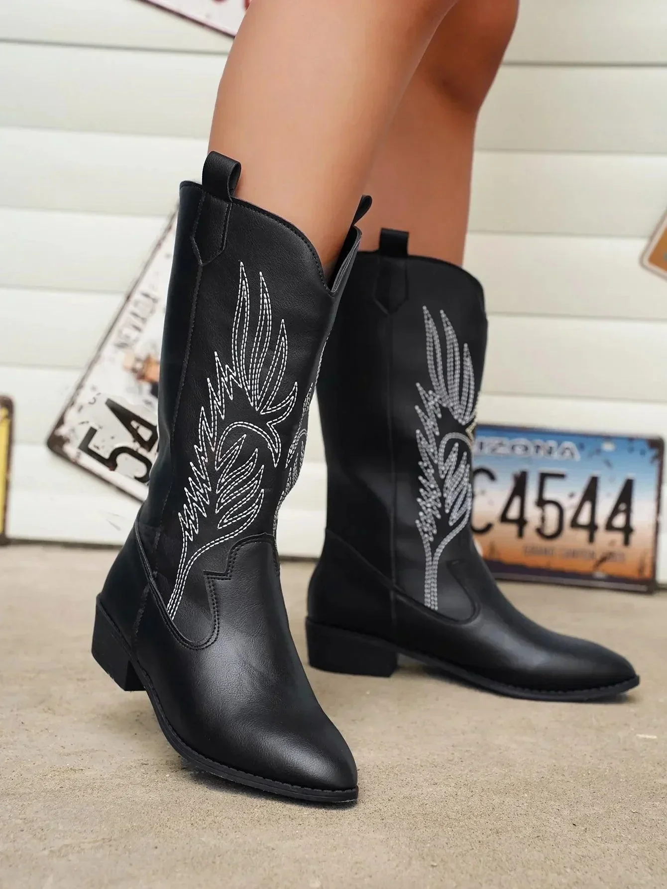 Weiche Western-Cowboystiefel für Damen | Bequem - Image 10