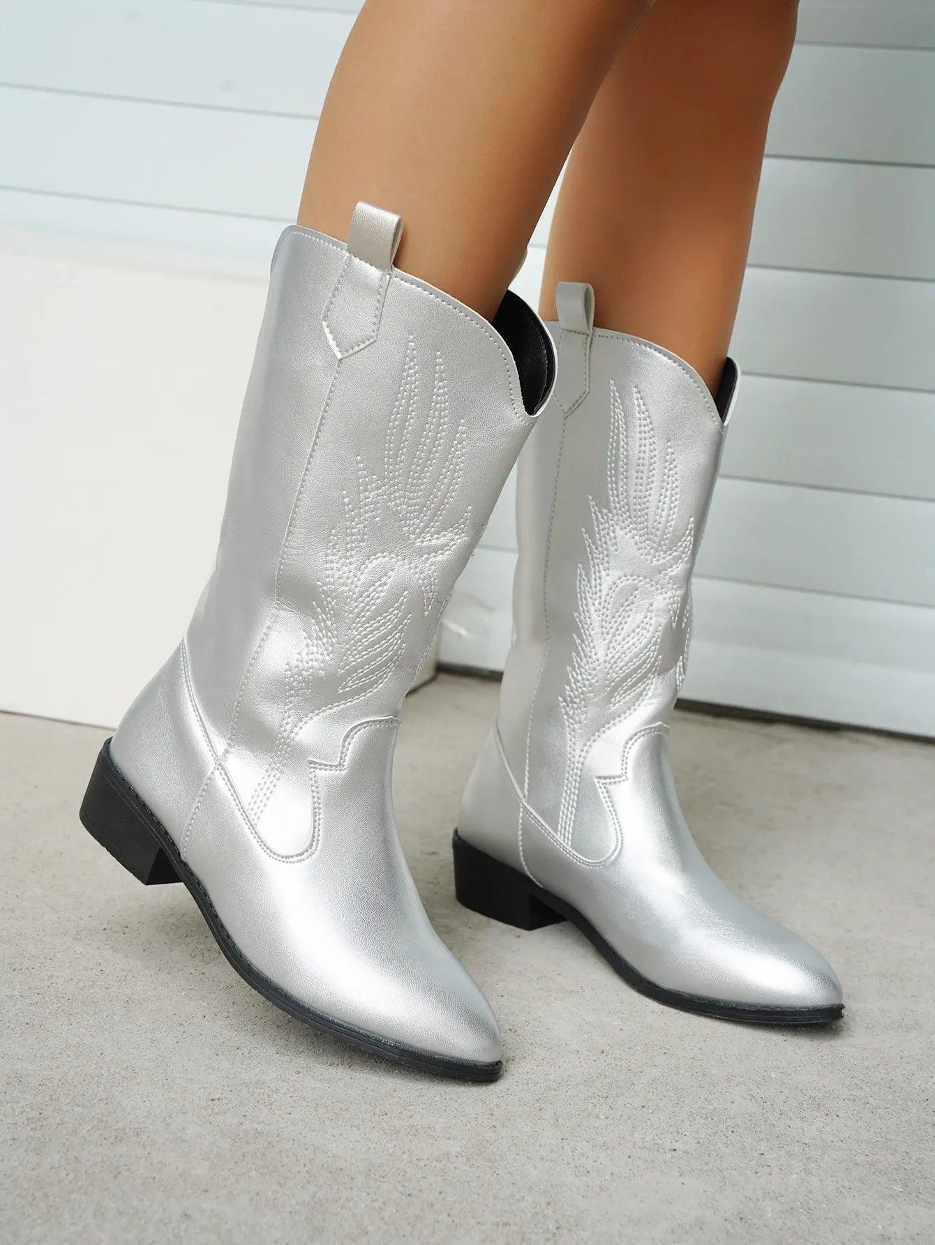 Weiche Western-Cowboystiefel für Damen | Bequem - Image 11