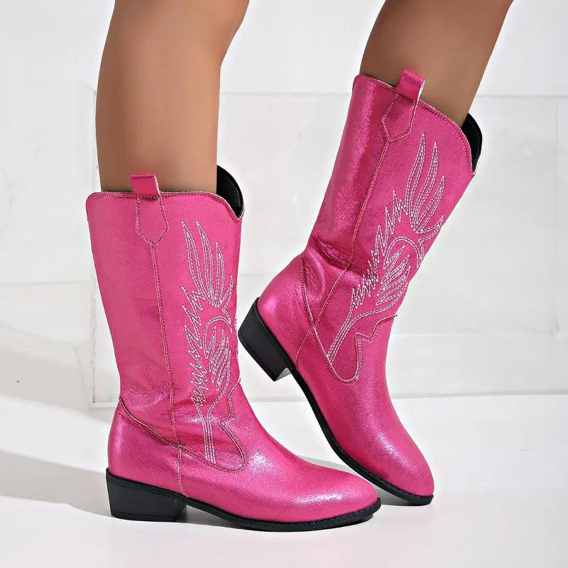 Weiche Western-Cowboystiefel für Damen | Bequem - Image 13
